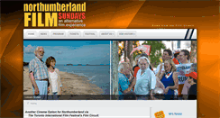 Desktop Screenshot of northumberlandfilm.ca